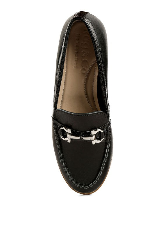 Holda Horsebit Embelished Loafers