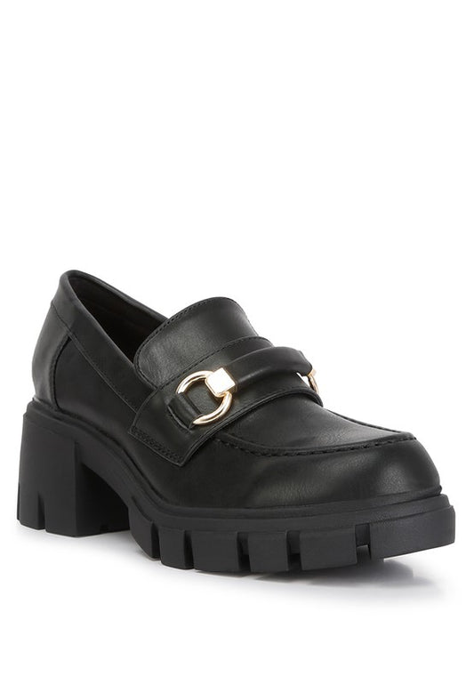 Evangeline Chunky Platform Loafers