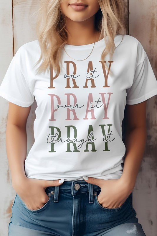 Pray, Christian Graphic Tee