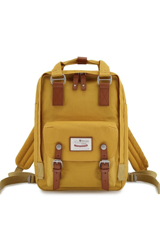 VINTAGE WATERPROOF BACKPACK-SOLID 14.9