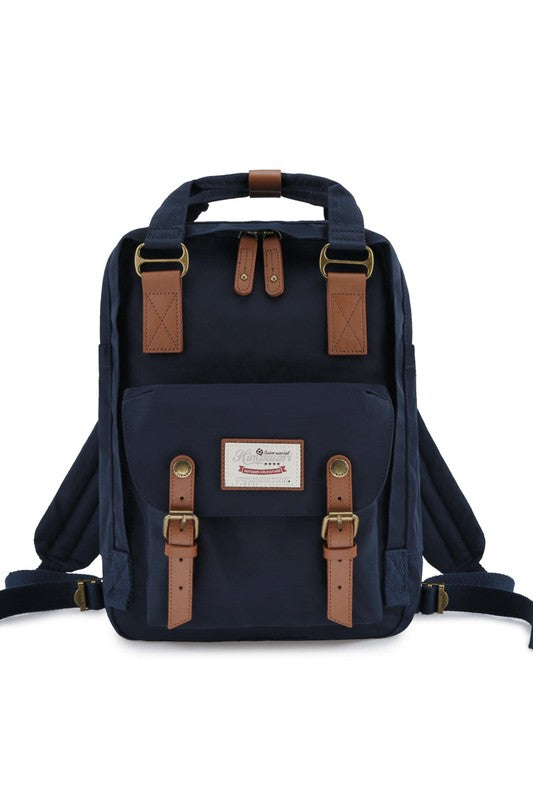 VINTAGE WATERPROOF BACKPACK-SOLID 14.9