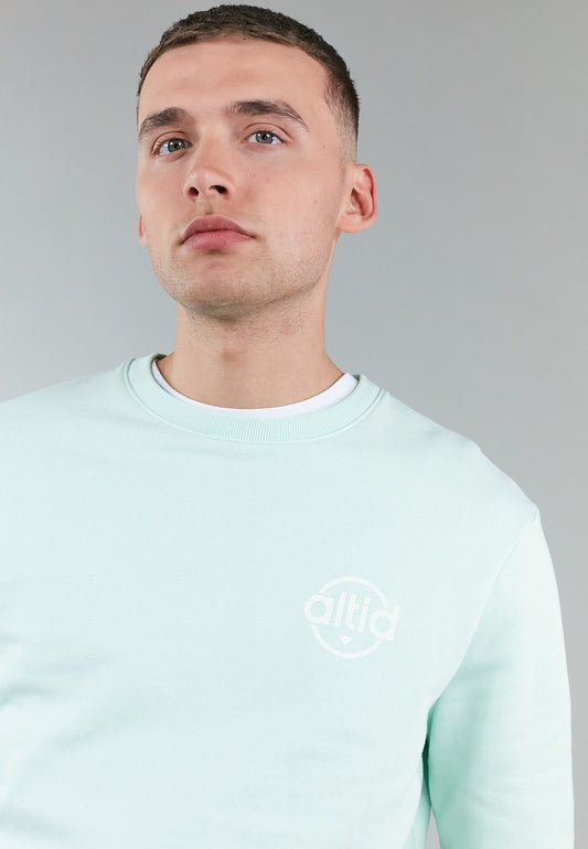 mint graphic sweatshirt